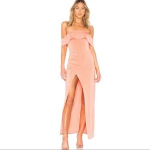 Stella Rose off shoulder maxi dress